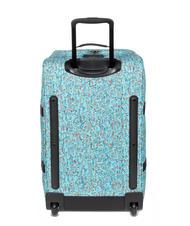 EASTPAK TRANVERZ M Carro mediano patr&oacute;n wally azul - Trolley Semirr&iacute;gidos - 3