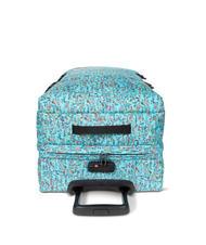 EASTPAK TRANVERZ M Carro mediano patr&oacute;n wally azul - Trolley Semirr&iacute;gidos - 4