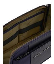 PIQUADRO BRIEF 2 Belleza con puño azul - Neceser - 5