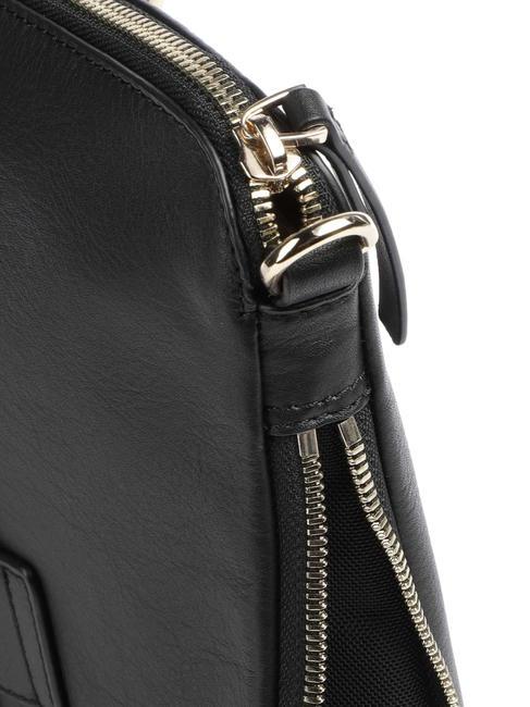 CIRCLE Bolso para portátil de piel de 14" negro - Maletines de Trabajo