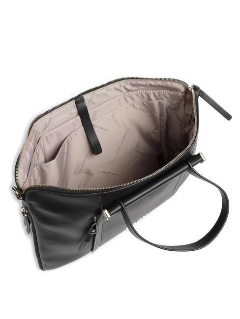 CIRCLE Bolso para portátil de piel de 14" negro - Maletines de Trabajo