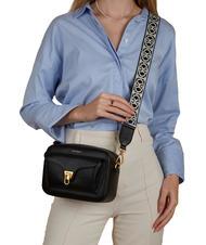 COCCINELLE BEAT SOFT RIBB Bolso bandolera de piel negro - Bolsos Mujer - 4