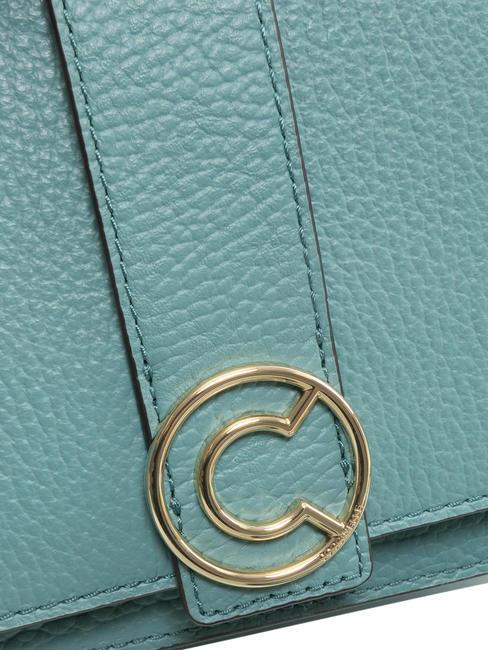 TULIP Bolso bandolera de piel martillada agua - Bolsos Mujer