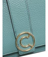 COCCINELLE TULIP Bolso bandolera de piel martillada agua - Bolsos Mujer - 3