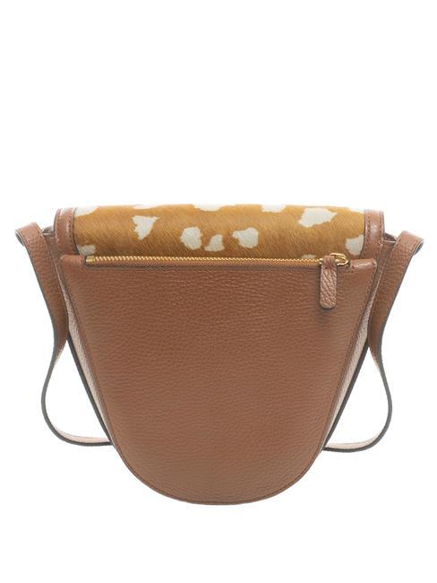 JOSEPHINE PONY Bolso de piel con aplicación estilo potro mul.brule/brule - Bolsos Mujer
