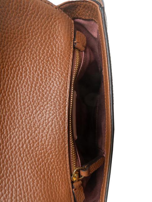 JOSEPHINE PONY Bolso de piel con aplicación estilo potro mul.brule/brule - Bolsos Mujer