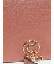 COCCINELLE LEILANI Bolso de mano de piel con bandolera camelia - Bolsos Mujer - 5