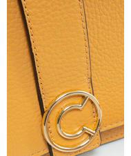 COCCINELLE TULIP Bolso bandolera de piel martillada albaricoque - Bolsos Mujer - 3