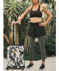 CRASH BAGGAGE ICON PATTERN Carro para equipaje de mano gris camuflaje - Equipaje de mano - 9