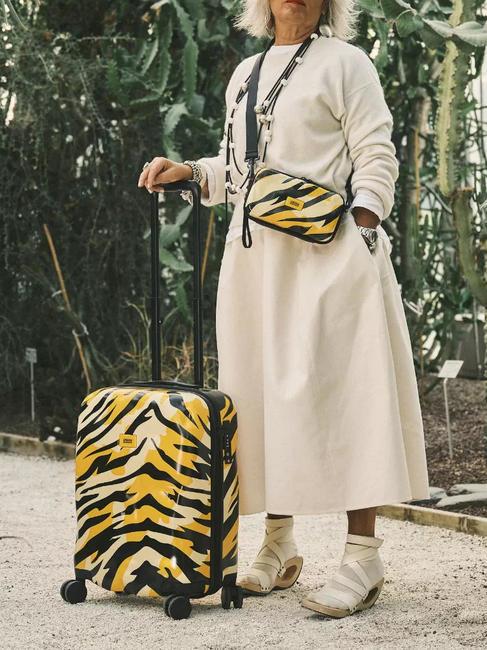 ICON PATTERN Carro para equipaje de mano camuflaje tigre - Equipaje de mano