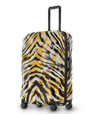 CRASH BAGGAGE ICON PATTERN Juego de 3 carros: cabina, mediano, grande camuflaje tigre - Set Trolley - 5