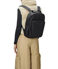 RAINS BOOK DAYPACK  Mochila impermeable negro - Mochilas Escuela & Tiempo Libre - 4