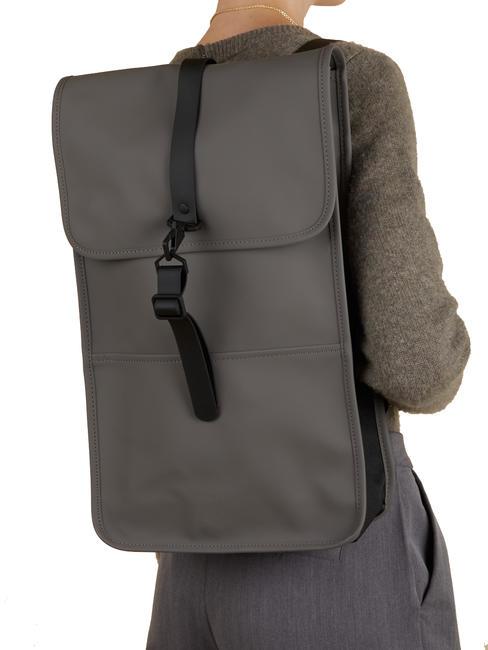 BACKPACK Mochila impermeable gris - Mochilas Escuela & Tiempo Libre