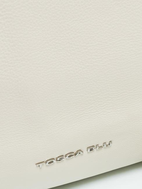 FLORA Shopper de mano, con bandolera. blanco marfil - Bolsos Mujer