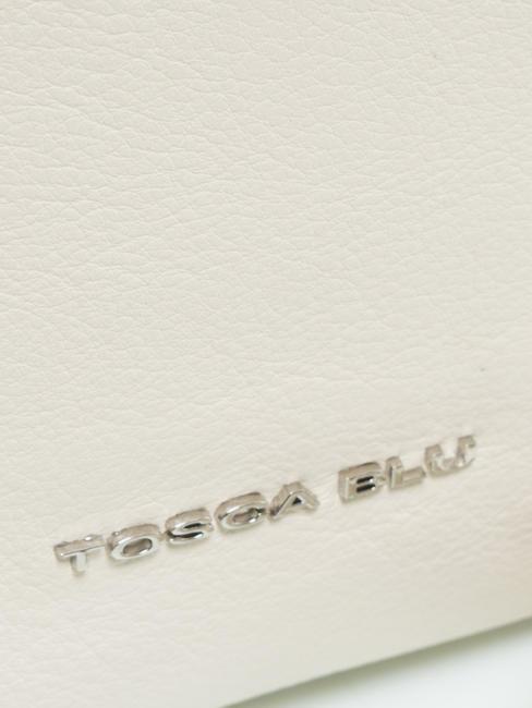 FLORA Shopper de mano, con bandolera. blanco marfil - Bolsos Mujer