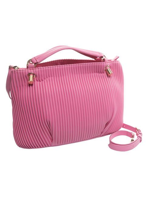 PLISSE Bolso con bandolera fucsia - Bolsos Mujer