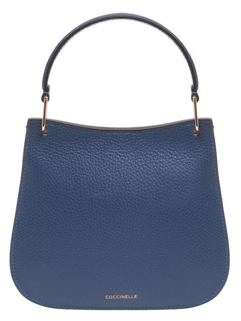 LEILANI Bolso de mano de piel con bandolera arándano - Bolsos Mujer