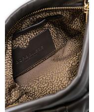 BORBONESE DUNETTE Bolso bandolera mediano de piel cabeza oscura - Bolsos Mujer - 5