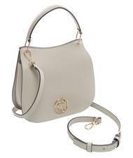 COCCINELLE LEILANI Bolso de mano de piel con bandolera mora - Bolsos Mujer - 3