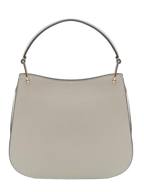 LEILANI Bolso de mano de piel con bandolera mora - Bolsos Mujer