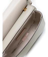 COCCINELLE LEILANI Bolso de mano de piel con bandolera mora - Bolsos Mujer - 6