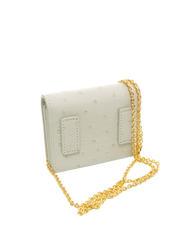 COCCINELLE BEAT OSTRICH Microbolso de piel de avestruz - Bolsos Mujer