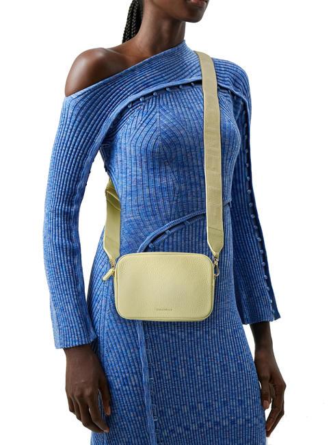 TEBE Bolso bandolera en piel texturizada baños de cal - Bolsos Mujer