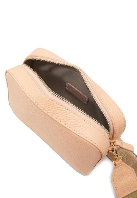 TEBE Bolso bandolera en piel texturizada amanecer - Bolsos Mujer