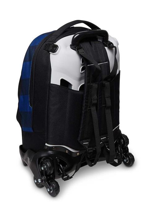 JACK Mochila con carrito desmontable de 3 ruedas. negro - Mochilas con ruedas