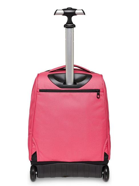 SOLID RECYCLED BENIN Mochila trolley remolacha morada - Mochilas con ruedas