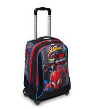 SPIDERMAN THE GREATEST HERO mochila con ruedas de 2 ruedas negro - Mochilas con ruedas - 5