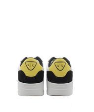 ARMANI EXCHANGE A|X Zapatillas negro+amarillo - Zapatos Hombre - 4