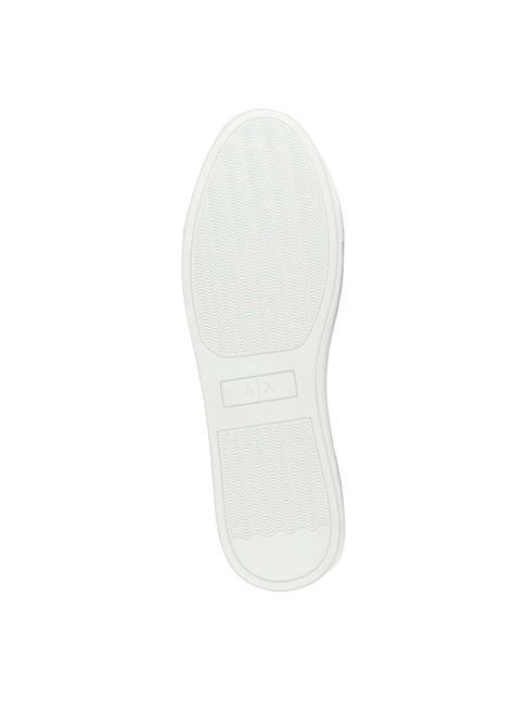 A|X Zapatillas de piel negro+vino+op.blanco - Zapatos Hombre