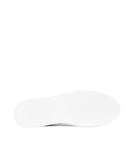 ARMANI EXCHANGE A|X Zapatillas de piel azul marino+blanco roto+duna - Zapatos Hombre - 4