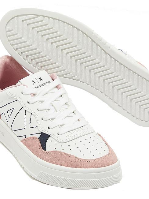 A|X Zapatillas op.blanco+rosa+negro - Zapatos Mujer