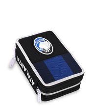 ATALANTA 1907 Estuche escolar 3 cremalleras con kit escolar negro - Estuches y Accesorios - 6