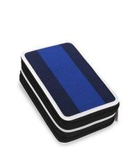 ATALANTA 1907 Estuche escolar 3 cremalleras con kit escolar negro - Estuches y Accesorios - 7