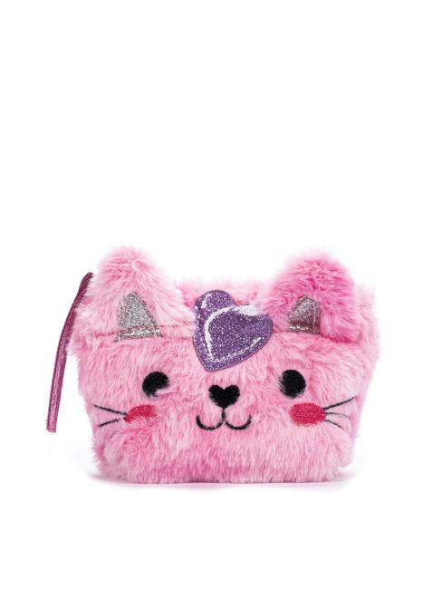 CAT Monedero piel rosa - Bolsas y accesorios  niños