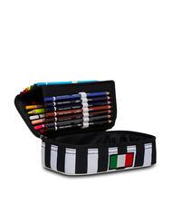 JUVENTUS GLORIOUS WIN Estuche escolar estuche rápido 3 cremalleras - Estuches y Accesorios