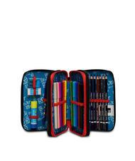 SJGANG EVER DRIFT BOY Estuche escolar 3 cremalleras con kit escolar - Estuches y Accesorios