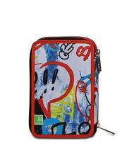 SJGANG EVER DRIFT BOY Estuche escolar 3 cremalleras con kit escolar naranja roja - Estuches y Accesorios - 7