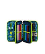 SJGANG EVER URBY BOY Estuche escolar 3 cremalleras con kit escolar - Estuches y Accesorios