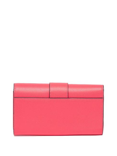 Portafoglio con battente e fascia con fibbia logo  cortina - Carteras Mujer