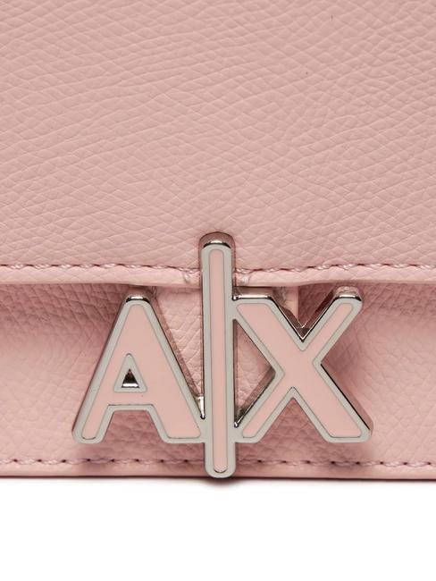 A|X METALLIC bolsa de hombro parada rosa - Bolsos Mujer