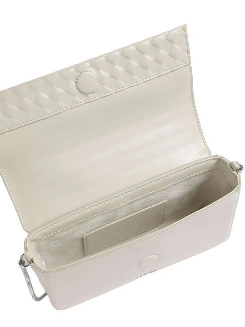 CALVIN MINI QUILT Mini bolso de hombro crudo oscuro - Bolsos Mujer