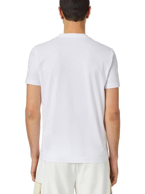 T-DIEGOR Camiseta de algodón blanco - camiseta