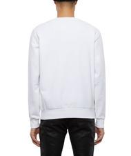 DIESEL S-GIRK Sudadera de algod&oacute;n con cuello redondo blanco - Sudaderas - 2