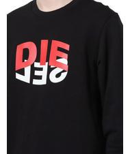 DIESEL S-GIRK Sudadera de algodón con cuello redondo - Sudaderas