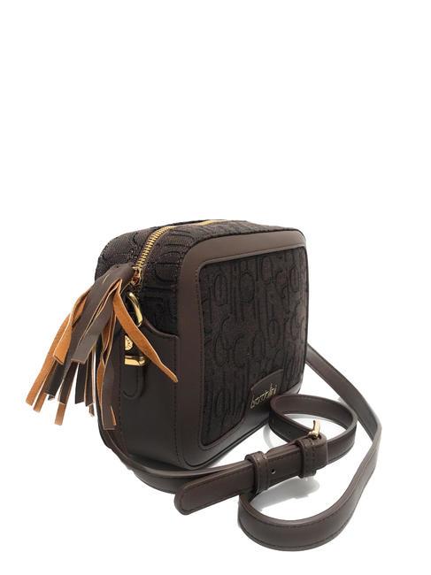 FONT Bolso c&aacute;mara en jacquard marr&oacute;n - Bolsos Mujer