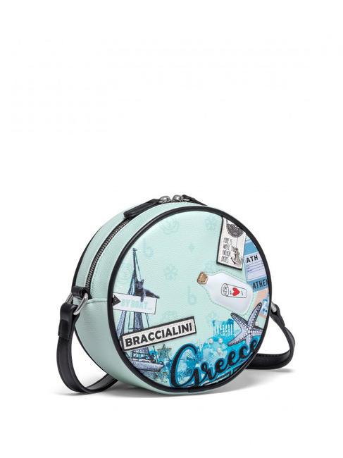 CARTOLINE Bolso bandolera mini redondo multi - Bolsos Mujer